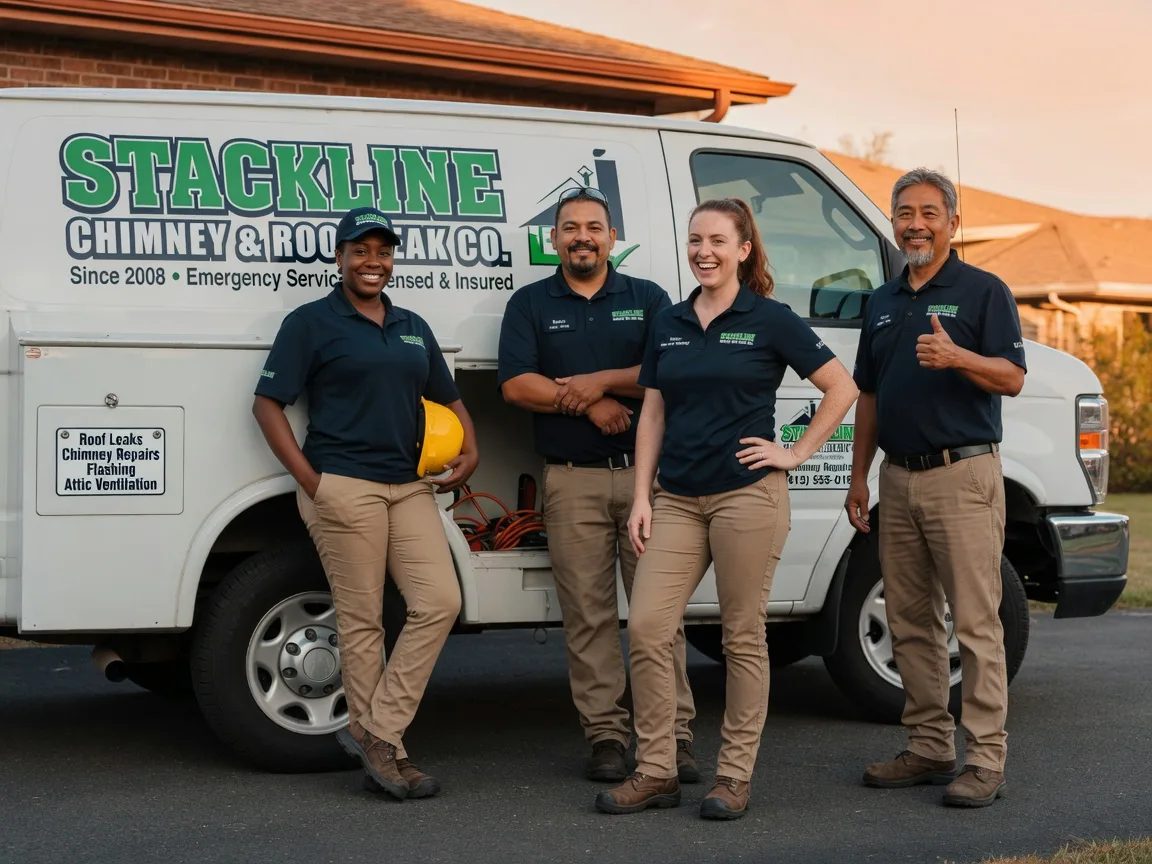 Chimney flashing repair company in Simpsonville, SC